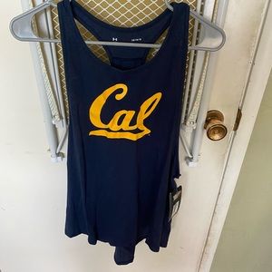 California Golden Bears athletic workout tank top